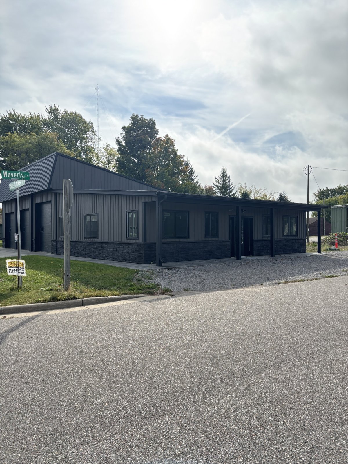 The office as built.