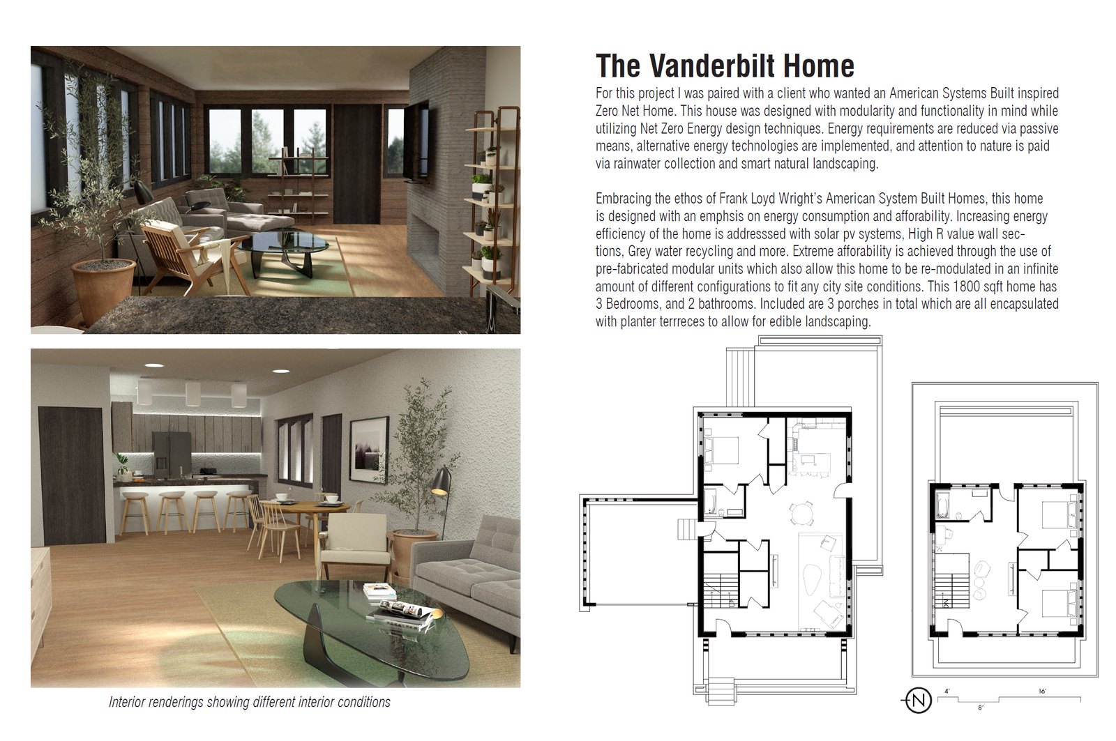 The Vanderbilt, interiors and plans.