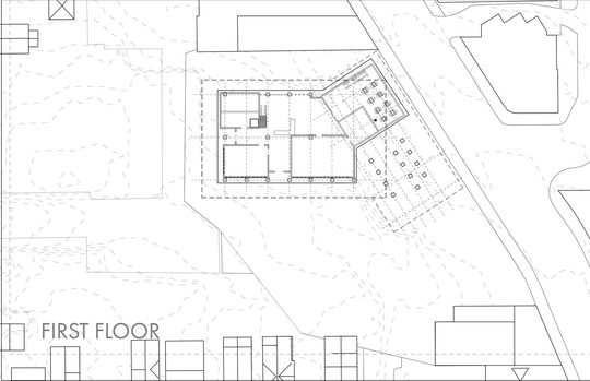 First floor plan.