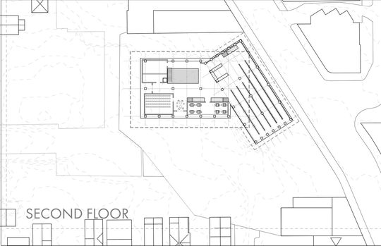 Second floor plan.