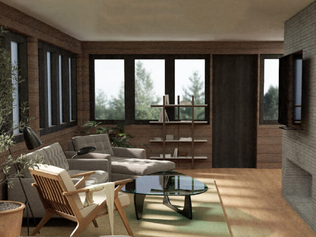 The Vanderbilt living room