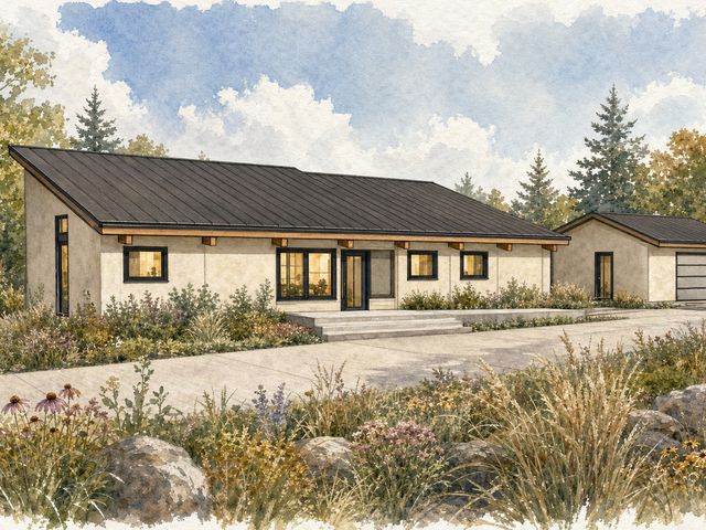 The Usonia Prairie House