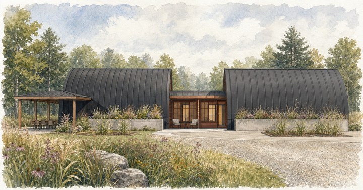 The Shell House. Plan No. UA-204-X2.